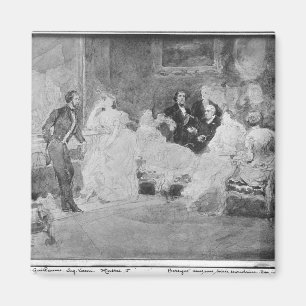 Alfred de Musset Eugene Delacroix Magnet