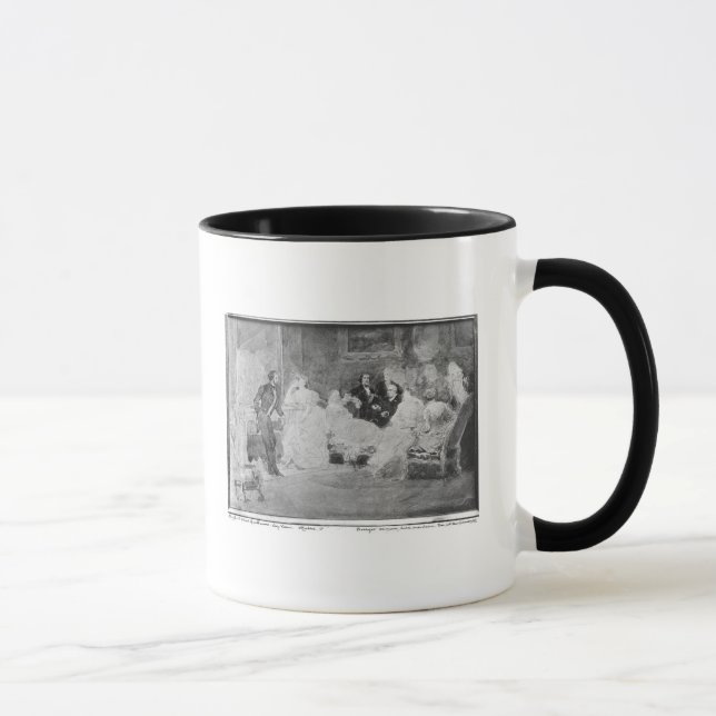 Alfred de Musset Eugene Delacroix Tasse (Rechts)