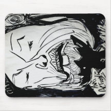 Alfred Hitchcock Mousepad by J. Gatsby Original 