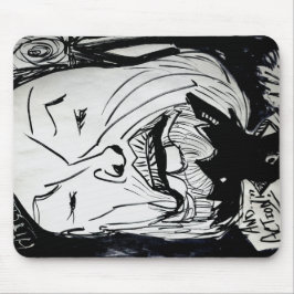 Alfred Hitchcock Mousepad by J. Gatsby Original 