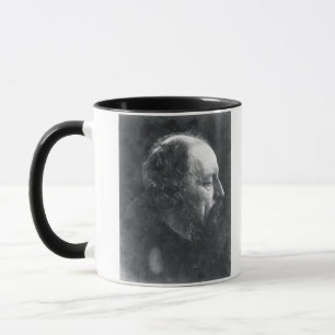 Alfred, Lord Tennyson (1809-92) c.1868 Tasse
