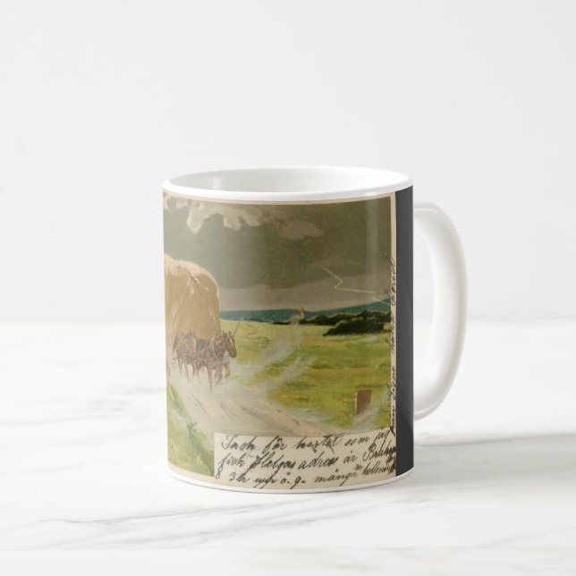 "Alfred Mailick Kunst"  Kaffeetasse (VorderseiteRechts)