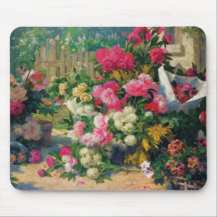 Alfred Petit Blume Baskets und Blume Pots in.. Mousepad