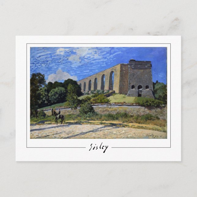 Alfred Sisley #16 - Fine Art Postcard Postkarte (Vorderseite)