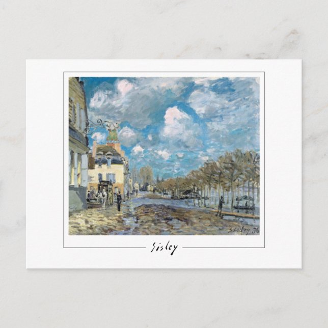 Alfred Sisley #316 - Fine Art Postcard Postkarte (Vorderseite)