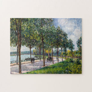 Alfred Sisley - Allee der Kastanienbäume Puzzle