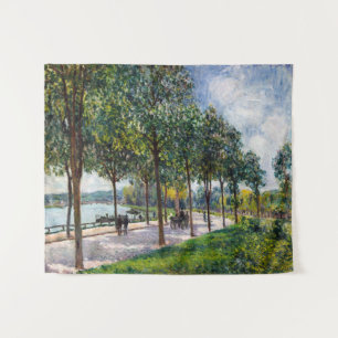 Alfred Sisley - Allee der Kastanienbäume Wandteppich