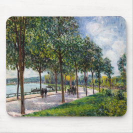 Alfred Sisley - Allee of Kastanienbäume Mousepad