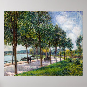 Alfred Sisley - Allee of Kastanienbäume Poster