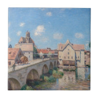 Alfred Sisley artwork - Le Pont de Moret