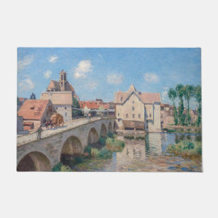 Alfred Sisley artwork - Le Pont de Moret Fußmatte