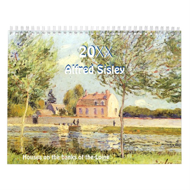Alfred Sisley Calendar Impressionisten Kalender (Titelbild)