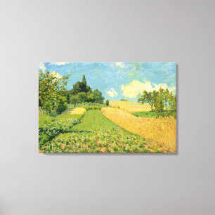 Alfred Sisley   das Getreidefeld Leinwanddruck