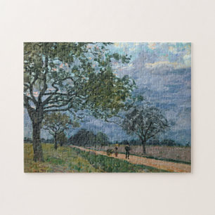 Alfred Sisley, der berühmte Visuelle Künstler von  Puzzle
