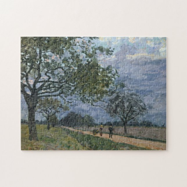 Alfred Sisley, der berühmte Visuelle Künstler von  Puzzle (Horizontal)