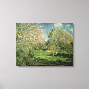 Alfred Sisley der Garten von Hoschede Familie Leinwanddruck