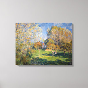 Alfred Sisley - Der Garten von Hoschede, Montgeron Leinwanddruck