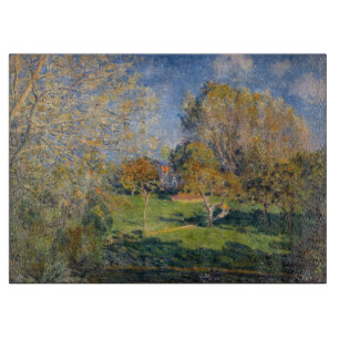 Alfred Sisley - Der Garten von Hoschede, Montgeron Schneidebrett