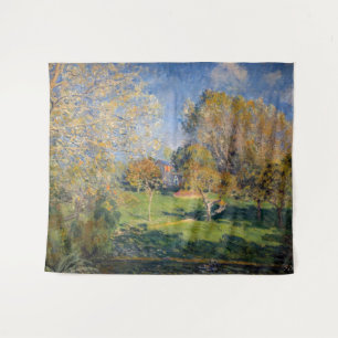 Alfred Sisley - Der Hoschedé-Garten, Montgeron Wandteppich