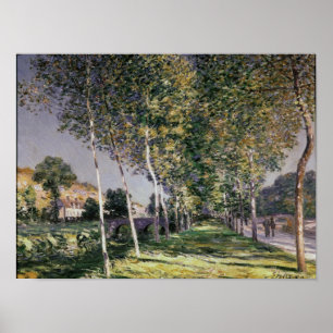Alfred Sisley der Weg Poster