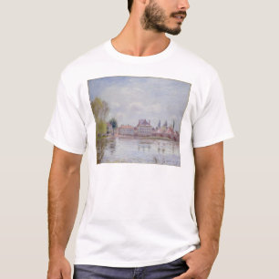 Alfred Sisley die Brücke am Moret-sur-Loing T-Shirt