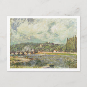 Alfred Sisley   Die Brücke von Sevres Postkarte