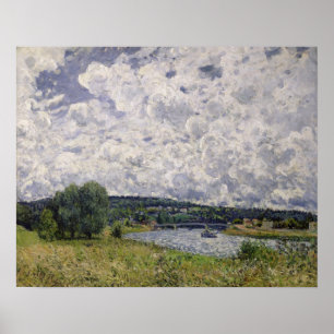 Alfred Sisley   die Seine bei Suresnes Poster