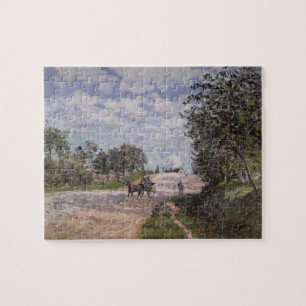 Alfred Sisley   die Straße von Mantes Puzzle