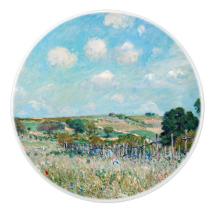 Alfred Sisley - Die Wiese Keramikknauf