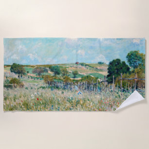 Alfred Sisley - Die Wiese Strandtuch