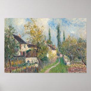 Alfred Sisley - Ein Pfad bei Les Sablons Poster