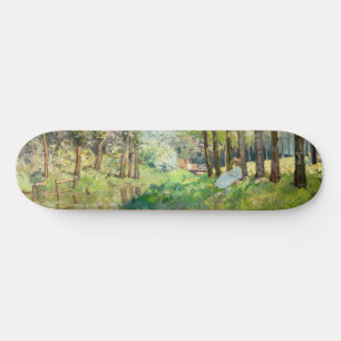 Alfred Sisley - Erholung entlang der Straße Skateboard
