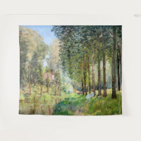 Alfred Sisley - Erholung entlang der Straße