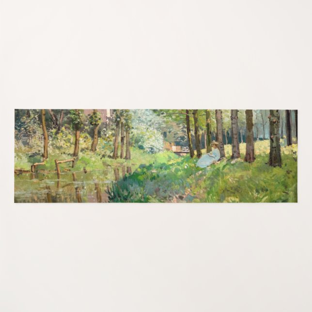 Alfred Sisley - Erholung entlang der Straße Yogamatte (Vorderseite (Horizontal))