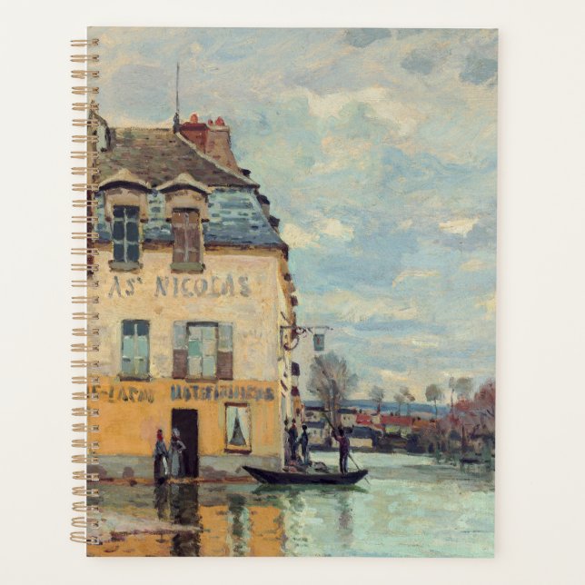 Alfred Sisley - Hochwasser in Port-Marly 1872 Planer (Vorderseite)