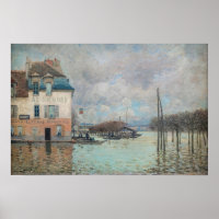 Alfred Sisley - Hochwasser in Port-Marly 1876