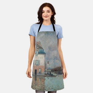 Alfred Sisley - Hochwasser in Port-Marly 1876 Schürze