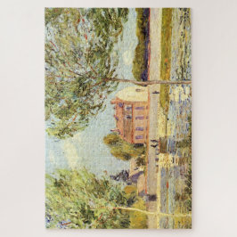 Alfred Sisley Houses on the banks of the Loing Puzzle
