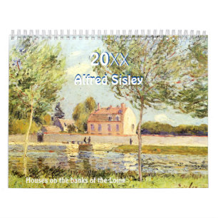 Alfred Sisley Impressionistische Landschaftsgemäld Kalender