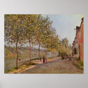 Alfred Sisley   Juni Morgen in Saint-Mammes Poster