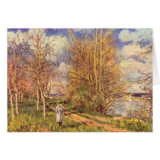 Alfred Sisley Kleine Wiesen im Frühling (Vorderseite (Horizontal))