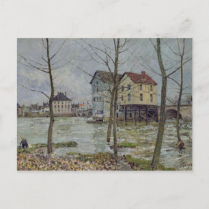 Alfred Sisley   Meilen in Moret-sur-Loing Postkarte