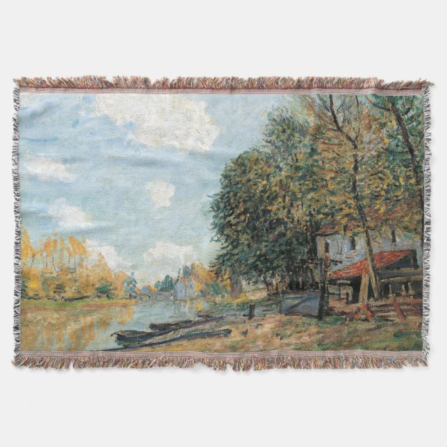 Alfred Sisley Moret: Die Banken des Loing Decke (Vorderseite)