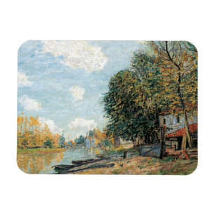 Alfred Sisley Moret: Die Banken des Loing Magnet