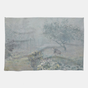 Alfred Sisley - Nebel, Voisins Geschirrtuch