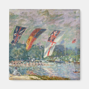 Alfred Sisley Regatta bei Molesey Magnet