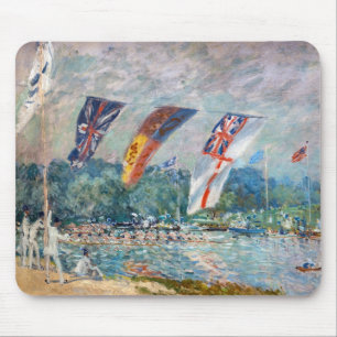 Alfred Sisley - Regatta bei Molesey Mousepad