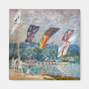 Alfred Sisley - Regatta in Molesey Magnet