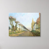 Alfred Sisley | Rue de la Machine, Louveciennes