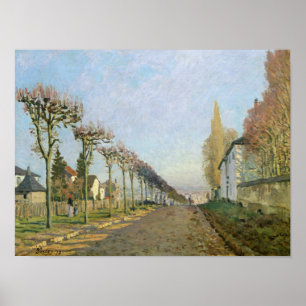 Alfred Sisley   Rue de la Machine, Louveciennes Poster